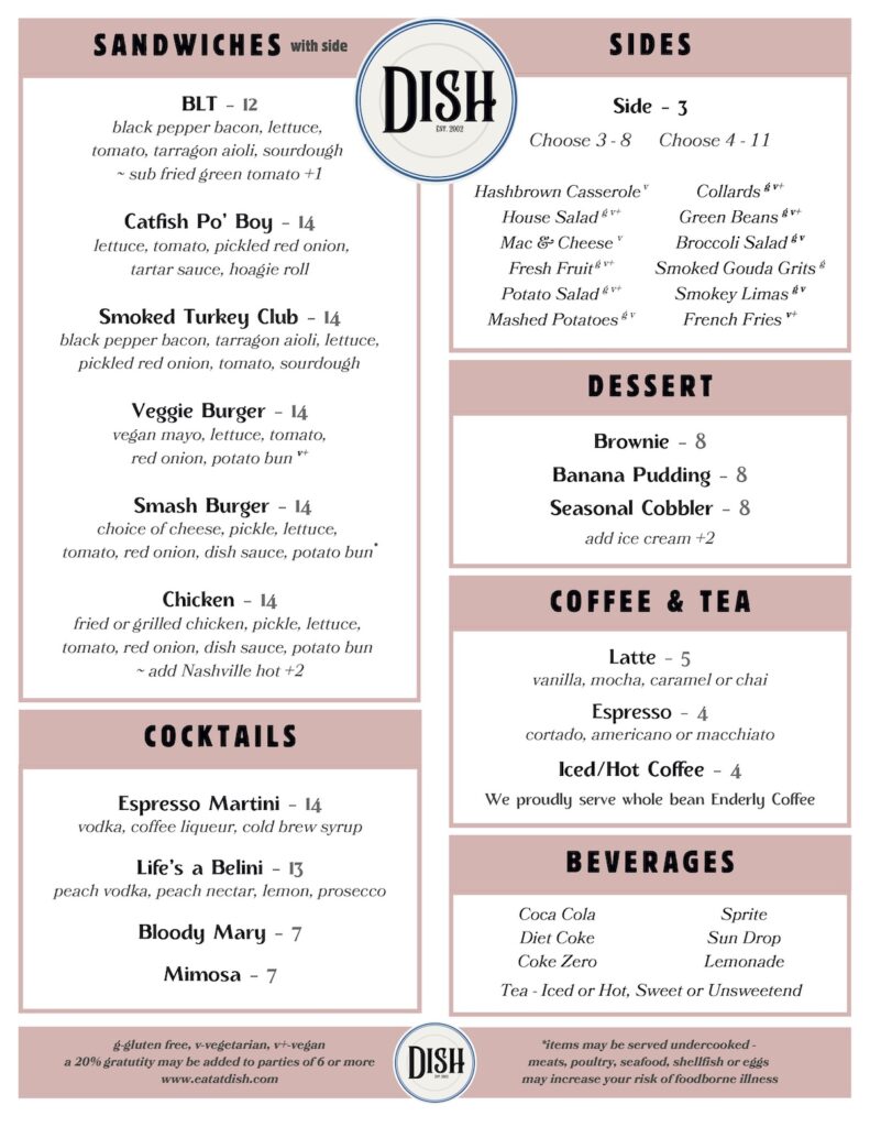 Delicious Brunch at Dish in Plaza Midwood